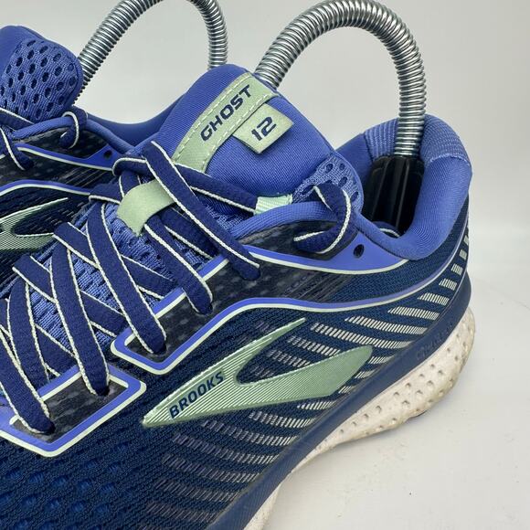 Brooks Ghost Peacoat Blue Running Sneakers Womens Size 6.5 Athletic Training Gym - Picture 12 of 15